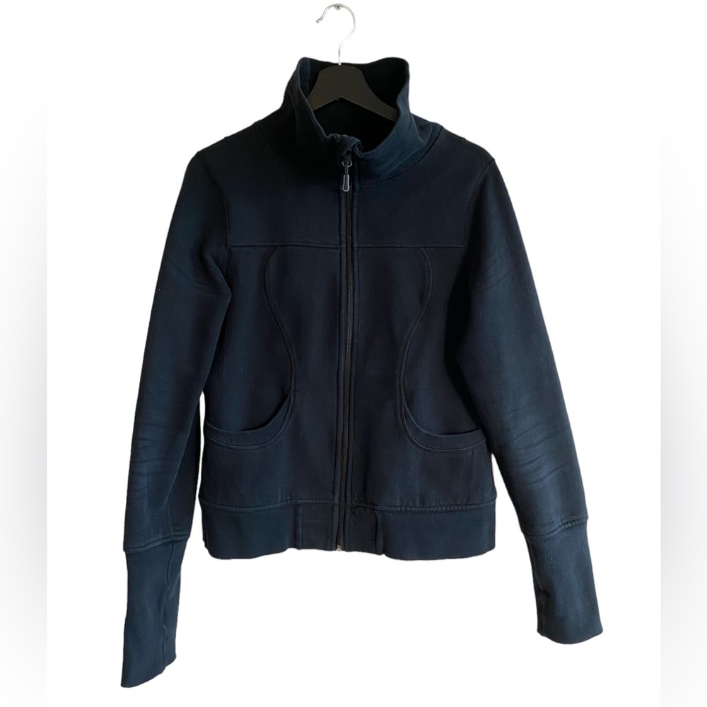 Lululemon Black Zipped Jacket Size 4 (XS)